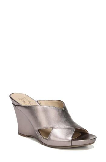 Women's Naturalizer Bianca Wedge Mule .5 M - Brown