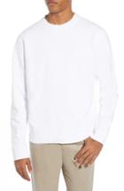 Men's Vince Regular Fit Crewneck Sweatshirt - White