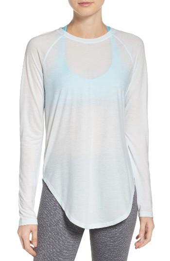 Women's Under Armour Breathe Cutout Top - Blue