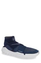 Men's Nike Free Rn Motion 2018 Flyknit Running Shoe M - Blue
