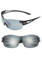 Women's Smith Pivlock(tm) Asana 125mm Chromapop Polarized Sunglasses - Black