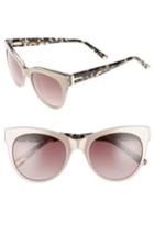 Women's Ted Baker London 51mm Cat Eye Sunglasses - Taupe