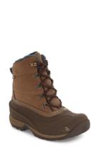 Women's The North Face 'chilkat Iii' Waterproof Insulated Snow Boot M - Brown