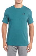 Men's Under Armour 'sportstyle' Charged Cotton Loose Fit Logo T-shirt - Green