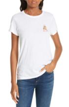 Women's Rag & Bone/jean Tiger Tee, Size - White