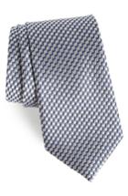 Men's Nordstrom Men's Shop Doria Geometric Silk Tie, Size - Metallic