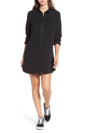 Women's Obey Jett Shirtdress - Black