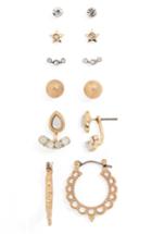 Women's Bp. 6-pack Crystal Cluster Earrings