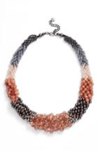 Women's Nakamol Design Braided Stone Statement Necklace