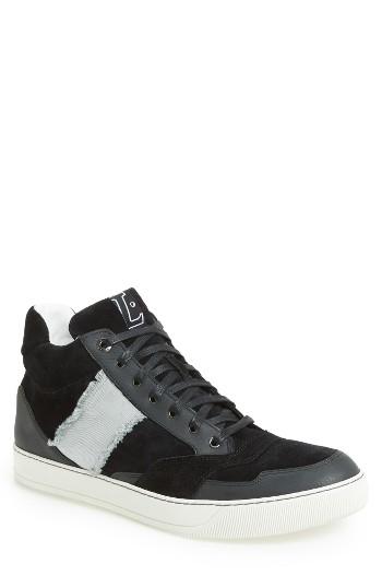Men's Lanvin Mid Top Sneaker Us / 7uk - Black