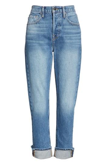 Women's Frame Re-release Le Original Cuffed Jeans - Blue