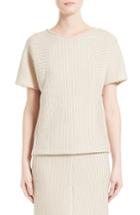 Women's Zero + Maria Cornejo Tibi Stipe Mesh Top