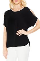 Women's Vince Camuto Cold Shoulder Top, Size - Black