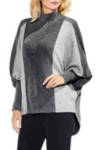 Women's Vince Camuto Dolman Sleeve Colorblock Sweater - Grey