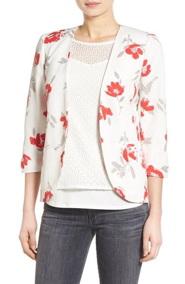 Women's Chelsea28 'easy' Crepe Blazer