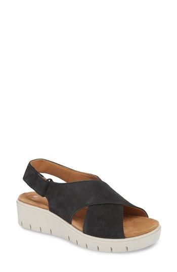 Women's Clarks Unstructured By Clarks Karely Sandal .5 M - Black