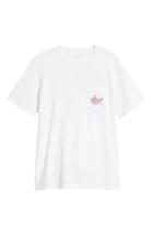 Men's Vineyard Vines Vacation Whale Graphic Pocket T-shirt - White