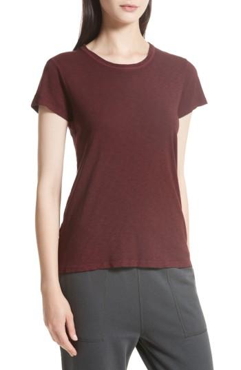 Women's Rag & Bone/jean The Tee, Size - Red