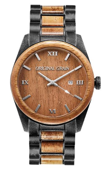 Men's Original Grain Classic Bracelet Watch, 43mm
