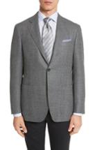 Men's Canali Kei Classic Fit Wool Blazer Us / 50 Eu R - Grey