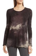 Women's Atm Anthony Thomas Melillo Tie Dye Cotton Tee - Black