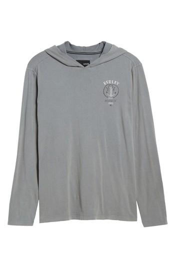 Men's Hurley Destroy Hoodie, Size - Grey