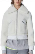 Women's The Arrivals Kala Genuine Shearling Bomber Jacket