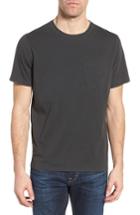 Men's Billy Reid Crewneck T-shirt, Size - Black