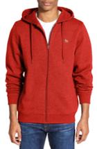 Men's Lacoste 'sport' Zip Hoodie (l) - Orange