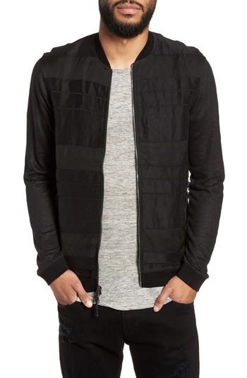 Men's John Varvatos X Nick Jonas Zip Front Jacket - Black