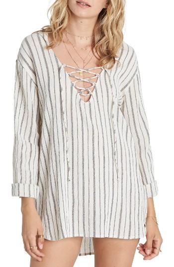 Women's Billabong Same Story Cover-up Tunic - Ivory