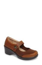 Women's Alegria By Pg Lite Maya Mary Jane Pump -8.5us / 38eu - Brown