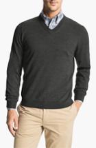 Men's Nordstrom V-neck Merino Wool Sweater