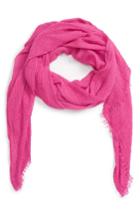 Women's Hinge Open Stitch Panel Wrap, Size - Pink