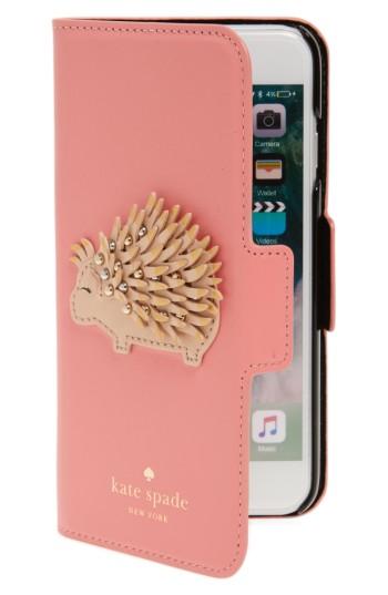 Kate Spade New York Porcupine Iphone 7 & 7s Folio Case -