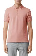Men's Burberry Hartford Pique Polo - Pink