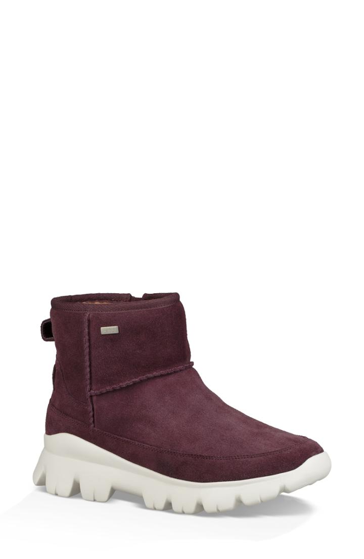 Women's Ugg Palomar Waterproof Sneaker Bootie M - Purple