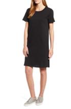 Women's Bobeau Knit T-shirt Cotton Dress - Black