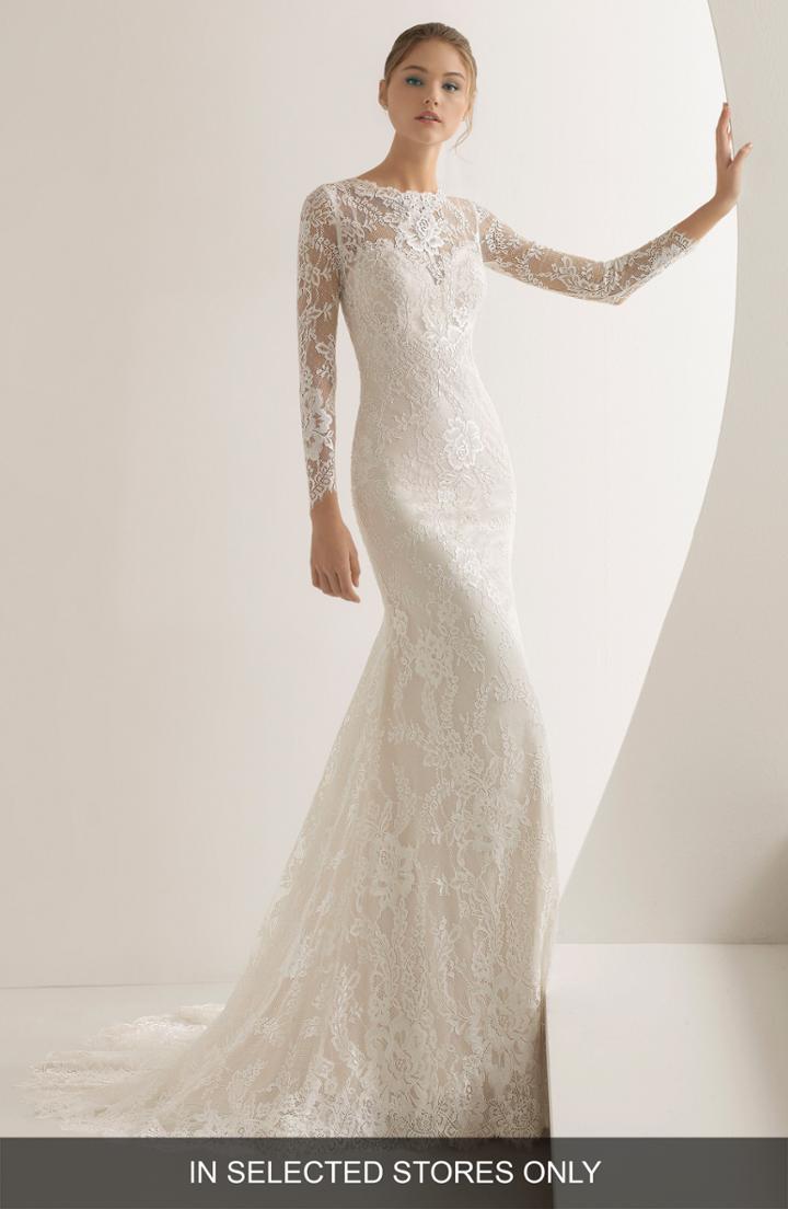 Women's Rosa Clara Adalia Lace Mermaid Gown