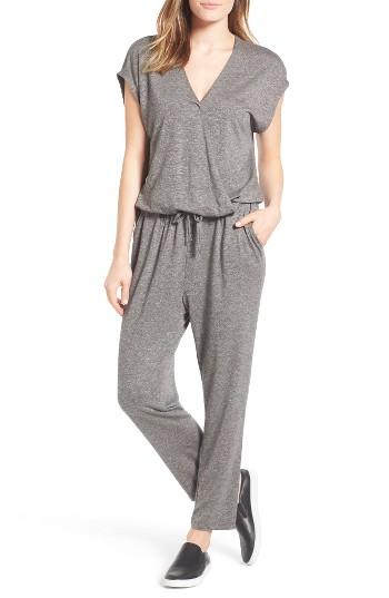 Women's Caslon Knit Jumpsuit - Grey