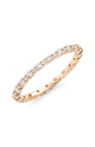 Women's Bony Levy 'gianna' Diamond Eternity Ring (nordstrom Exclusive)