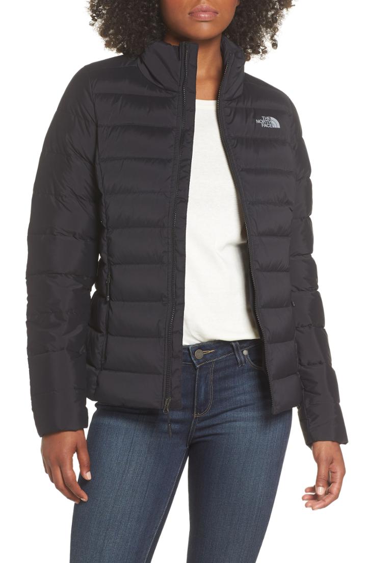 Women's The North Face Stretch Down Jacket - Black