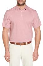 Men's Peter Millar Crown Stripe Polo - Pink