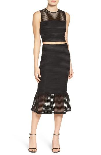 Women's Ali & Jay Shadow Stripe Two-piece Dress