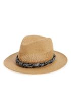 Women's Treasure & Bond Straw Panama Hat - Brown
