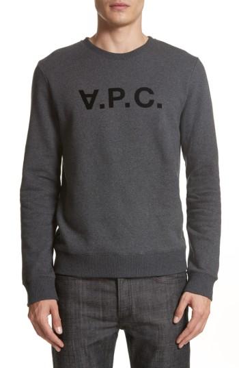 Men's A.p.c. Logo Sweatshirt