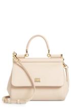 Dolce & Gabbana Small Miss Sicily Leather Satchel - Pink