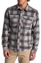 Men's Quiksilver Surf Day Polar Fleece Shirt, Size - Grey