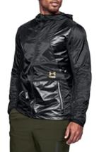 Men's Under Armour Perpetual Windproof & Water Resistant Hooded Jacket - Black