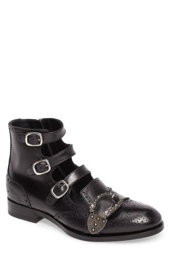 Men's Gucci Queercore Boot Us / 7uk - Black
